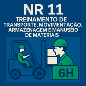 NR 11- Treinamento de Transporte, Movimentação, Armazenagem e Manuseio de Materiais 6h